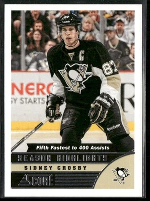 2013-14 Score Sidney Crosby #589 Pittsburgh Penguins - Image 1 of 2