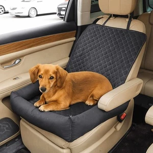 Folding Pet Car Seat Cover Waterproof Pet Travel Carrying Mat for Dogs Cats - Picture 1 of 18