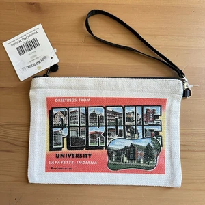 Bolso Muñequera Daisy Mae Designs PURDUE UNIVERSITY Edificios Purdue NUEVO - Imagen 1 de 6
