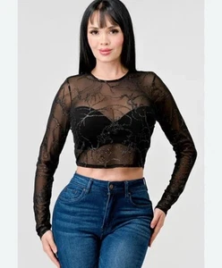 Privy Inc CropTop Size Medium - Picture 1 of 8