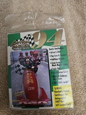 Series III Unopened Pack – 3D Embossed NASCAR, Chance for 24KT Gold or Autograph - Image 1 of 4