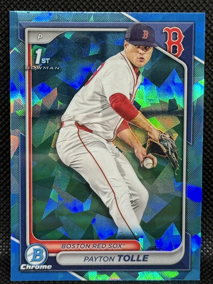 🔥 2024 Bowman Draft Sapphire Payton Tolle 1st Bowman RC  #BDC-63  - Image 1 of 2