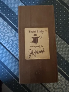 Seltene englische Leder Spieluhr - Bild 1 von 4