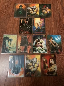 CREATORS EDITION MASTER SERIES PROMO CARDS X 12 1995 SKYBOX RARE - Foto 1 di 1