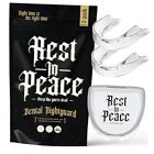 Rest in Peace Night Guard - Pack of Two Moldable Mouth Guard for Teeth Clear