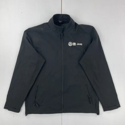 Jacke Xl Schwarz Herren Mantel Softshell Uni Jeep Fiat Alfa Romeo Autos Motorsport - Bild 1 von 4