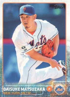 2015 Topps #133 Daisuke Matsuzaka - New York Mets Baseball Card {NM-MT} - Image 1 of 2