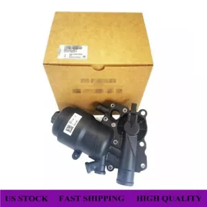Oil filter housing with thermostat for Audi A6 A7 Q7 3.0 diesel 059115389P - Picture 1 of 7