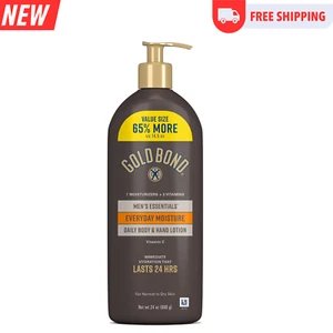 GOLD BOND Loción Corporal y Manos Diaria Hidratación Diaria Esencial para Hombres con Vitamina - Imagen 1 de 5