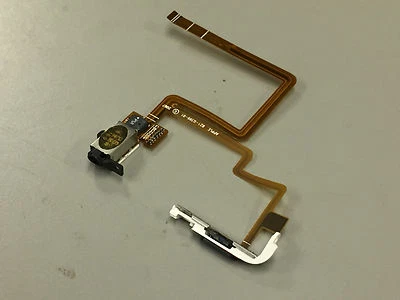 iPod Video 5th 5.5 Gen 30GB Audio Headphone Jack & Hold Switch Assembly Black - Image 1 of 4