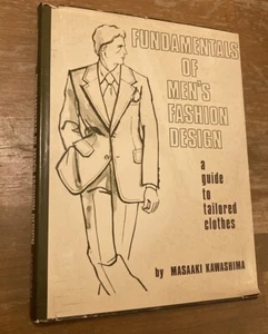 Fundamentals of Men’s Fashion Design 1974 1st Ed. - Masaaki Kawashima HB/DJ - Picture 1 of 5