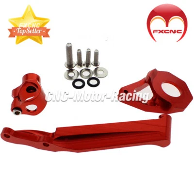 Kit de montaje de soporte estabilizador amortiguador de dirección CNC para Honda CBR600RR 2005-2006 Foto 1 de 4