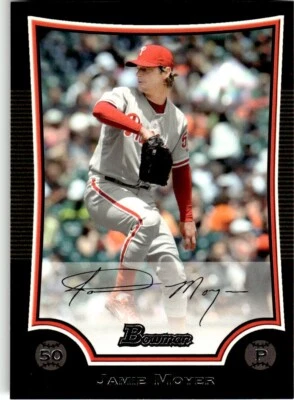 2009 Bowman Jamie Moyer #103 - Image 1 of 2