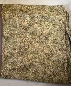 Mill Creek Fabrics Screen Print Paisley Zepel Upholstery Fabric, 6.5 Yards, 56" - Picture 1 of 4