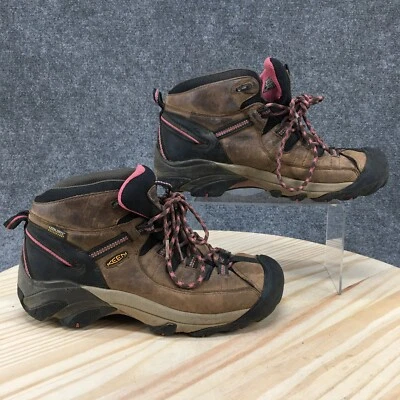 Keen Shoes Womens 11 Targhee II Hiking Sneakers 1011522 Brown Leather Waterproof - Image 1 of 4