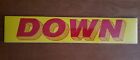EZ Lettering Vinyl Windshield Decal Slogans For Car Lots "DOWN" Pack of 10
