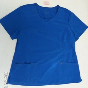Cherokee Scrub royalblau Shirt Top Gr. XL Style #2624A Polyester & Elasthan T10 - Bild 1 von 7