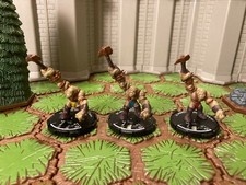 3 Half-Troll Hacker #118, 119, 120 Rebellion Mage Knight Lot D&D, Pathfinder,RPG