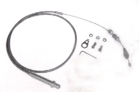 Kit de retroceso de cable de transmisión flexible de acero inoxidable puerto sintonizado GM Chevy TH350 Foto 1 de 1