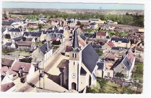 CPSM 45740 LAILLY EN VAL Aerial View Church And Center Edit LAPIE - Picture 1 of 2