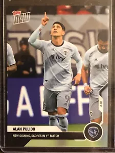 2020 Topps Now MLS #4 Alan Pulido Sporting Kansas City - Picture 1 of 2