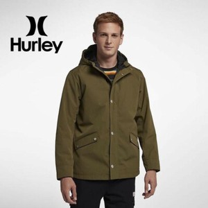 hurley green jacket