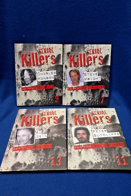 Serial Killers Book And DVD Set Lot Of 4 Issues - Image 1 of 4