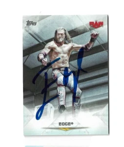 WWE EDGE Signed 2020 Topps Undisputed Card #10 - Picture 1 of 1