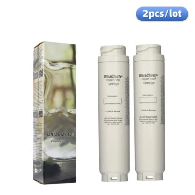 PACK 2 filtros de agua para refrigerador Bosch Ultra Clarity 9000 077104 nuevo sellado EE. UU. Foto 1 de 4
