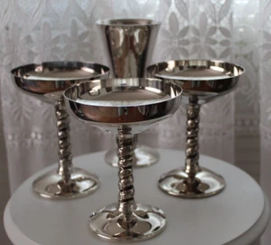 J Pérez Ruiz Plata - Plato Uva Tallo España Cáliz Flauta Formal Drinkware Lote - Imagen 1 de 14