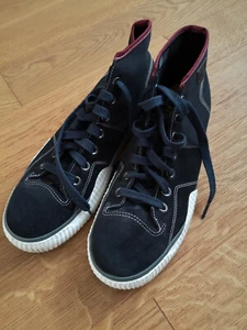 G-STAR originals RAW: Coole hohe Herren-Sneakers, dunkelblau, weiße Sohle, Gr.46 - Bild 1 von 12