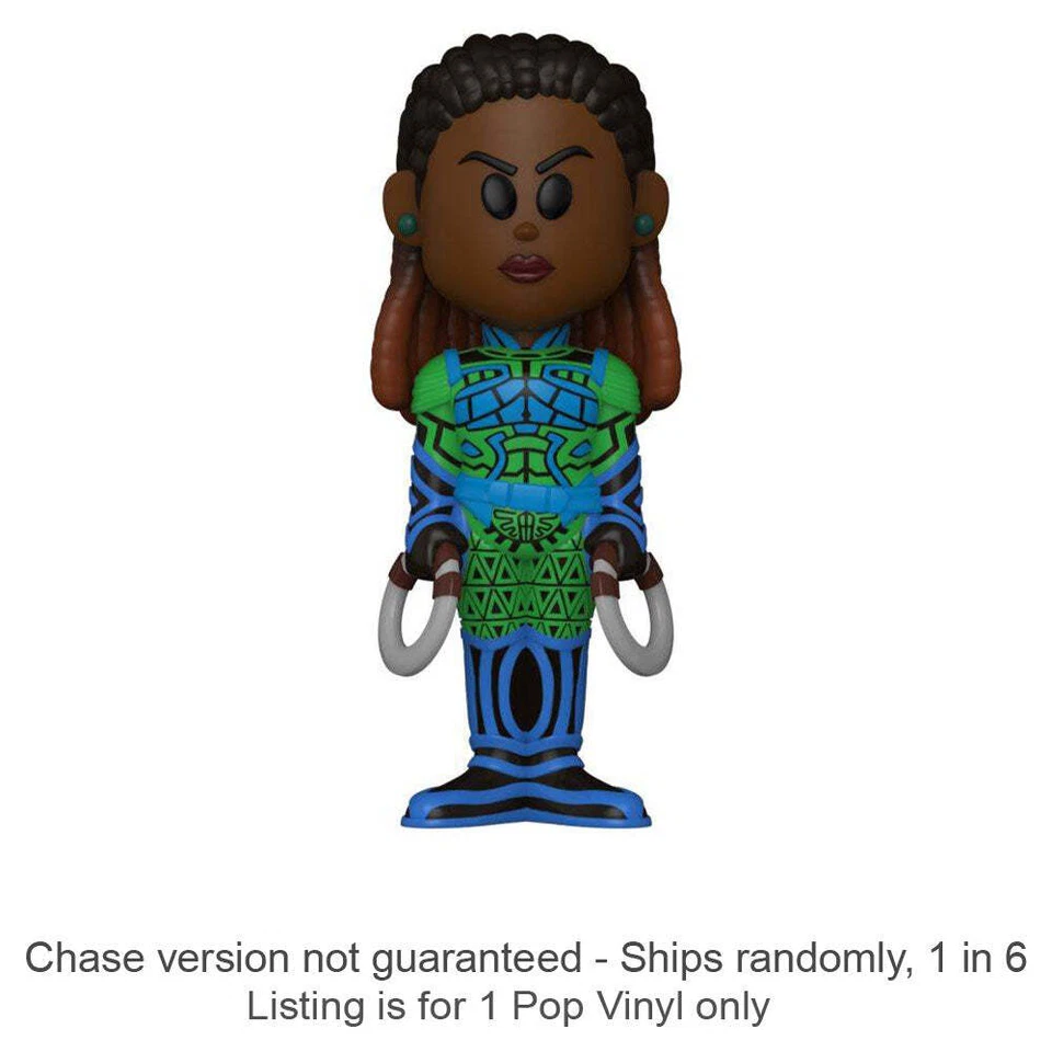 Black Panther 2 Nakia US Exclusive Vinyl Soda Chase Ships 1 in 6 High Quality - image 1 of 1