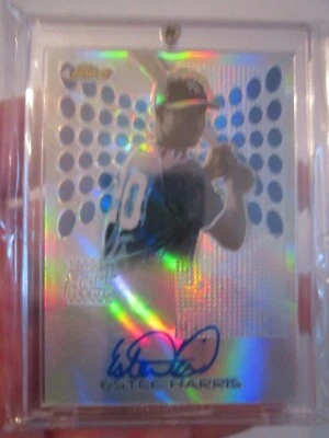 2004 ESTEE HARRIS #116 TOPPS BASEBALL CARD SILVER AUTOGRAPHED - BBA-22 - Image 1 of 2