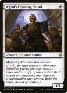 WYRM'S CROSSING PATROL x4 mtg NM-M Commander Legends Baldurs Gate 4 Common - Picture 1 of 1