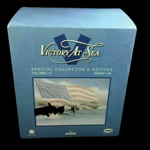 Victory at Sea VHS World War 2 II Navy Special Collectors Edition Volumes 1 to 6 - Picture 1 of 12