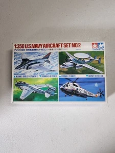 TAMIYA 1:350 US Navy Aircraft Set No.2 Model Kit (Pal-1-3) - Picture 1 of 5