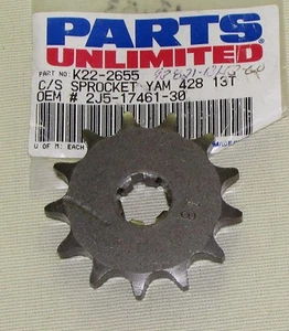 Piñón delantero ilimitado K22-2655 piezas 13T 428 para Yamaha DS80 1984-2004 - Imagen 1 de 1