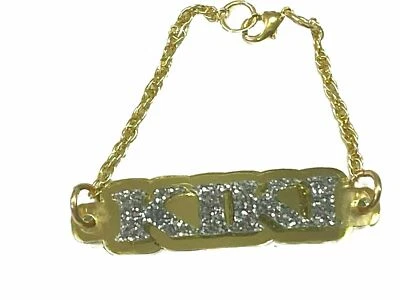 Placa de identificación personalizada pulsera de tobillo personalizada placa de identificación diseño de pedido especial Foto 1 de 4