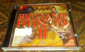 Cabela’s Big Game Hunter II 1998 PC CD Rom Juego Caza 300 Animales 16 Armas - Imagen 1 de 4