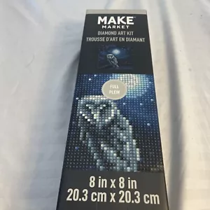 Owl Diamond Art Kit di Make Market Full Plein 8x8 NUOVO SIGILLATO - Foto 1 di 4