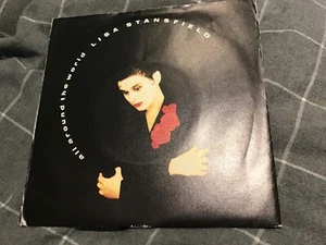 LISA STANSFIELD . ALL AROUND THE WORLD . POSTER SLEEVE ISSUE . 1989 - Picture 1 of 2