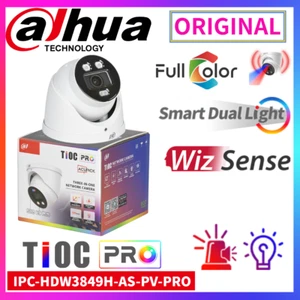 US Stock Tioc Dahua 8MP 4K Dual light Acupick IPC-HDW3849H-AS-PV-PRO IP Camera - Picture 1 of 24