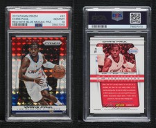 2013-14 Panini Prizm Red White & Blue Mosaic Prizm Chris Paul #91 PSA 10 GEM MT