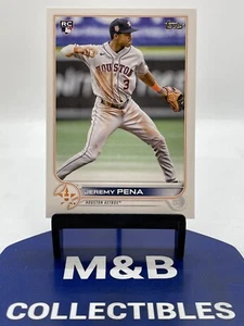 2022 Topps Update Jeremy Pena Rookie - Picture 1 of 2