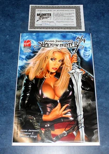 JENNA JAMISON SHADOW HUNTER #0 signed GREG HORN VIRGIN COMICS 2008 NM COA sexy - Picture 1 of 1