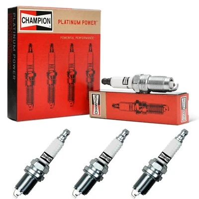 3 件 Champion 白金火花塞套装适用于雪佛兰 SPRINT 1986 - 1988 L3-1.0L — 第 1/4 张图片