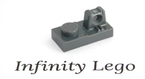 12 LEGO Dark Grey Hinge Plate 1 x 2 Locking with Single Finger On Top (30383) - Bild 1 von 1