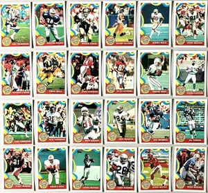 1989 TOPPS FOOTBALL 1000 YARD CLUB COMPLETE SET(1-24): RICE,WALKER,DICKERSON ... - Picture 1 of 1