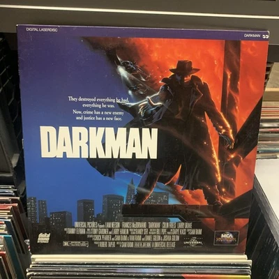 DARKMAN (1991, LASERDISC) Liam Neeson Frances McDormand SAM RAIMI Great Film! - Image 1 of 2