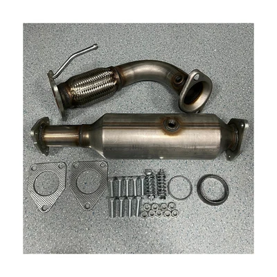 Compatível com Honda Accord 2.4L tubo flexível dianteiro e conversor catalítico 2003-07 6H28826 KY - Imagem 1 de 4